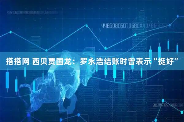搭搭网 西贝贾国龙：罗永浩结账时曾表示“挺好”