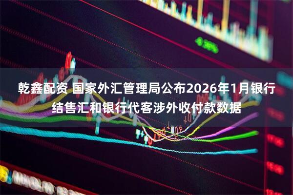 乾鑫配资 国家外汇管理局公布2026年1月银行结售汇和银行代客涉外收付款数据